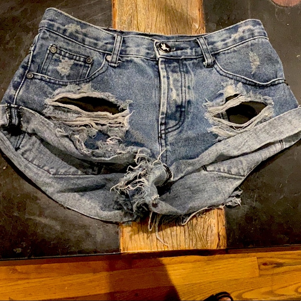 One Teaspoon jean shorts